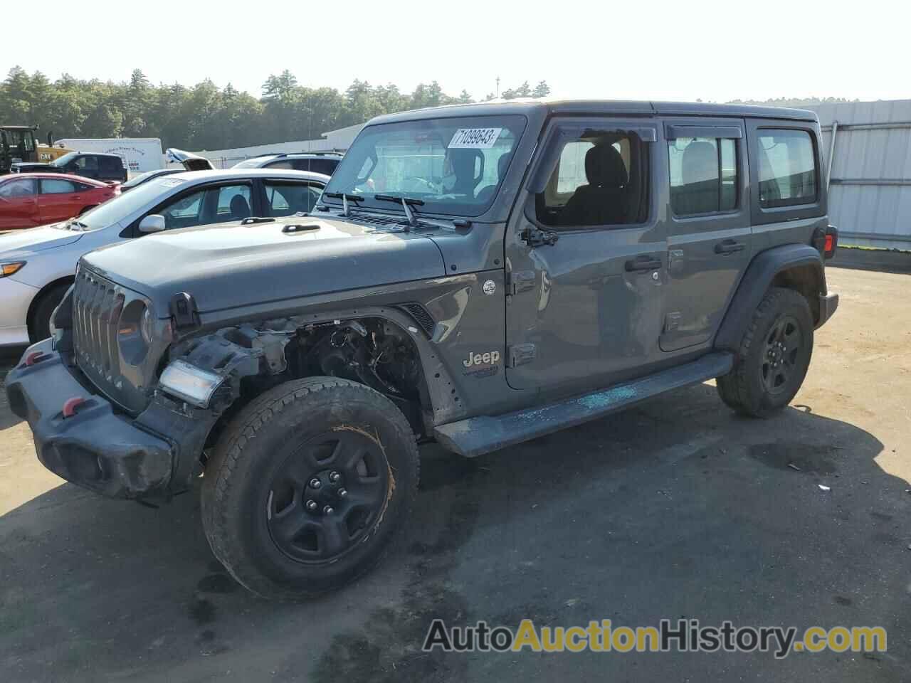 2020 JEEP WRANGLER SPORT, 1C4HJXDN9LW155503