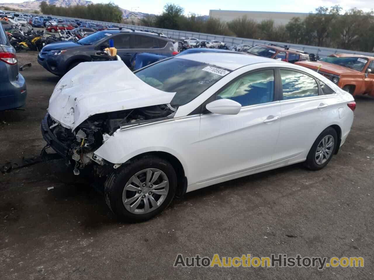 2012 HYUNDAI SONATA GLS, 5NPEB4AC5CH392836