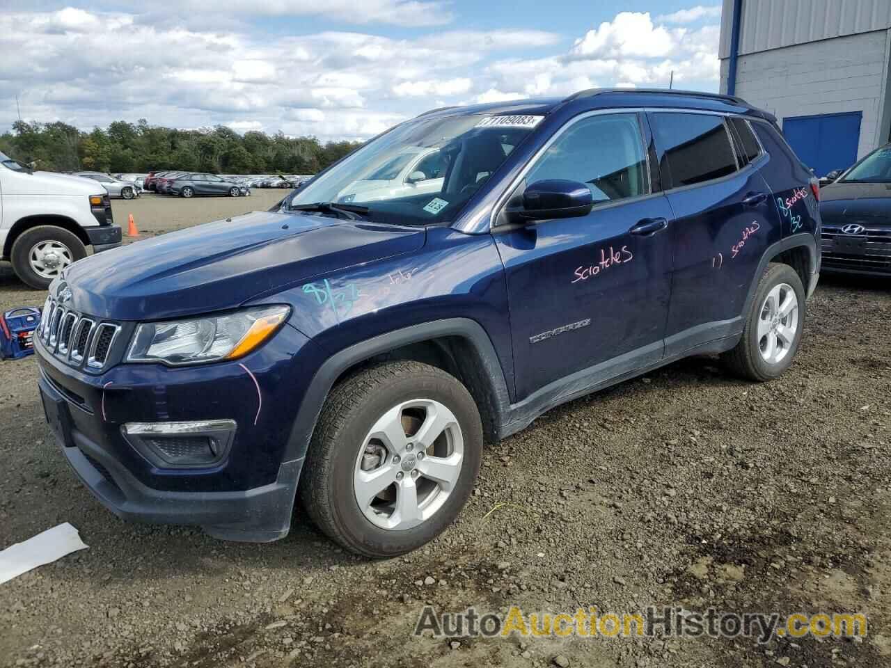 2021 JEEP COMPASS LATITUDE, 3C4NJDBB7MT558574