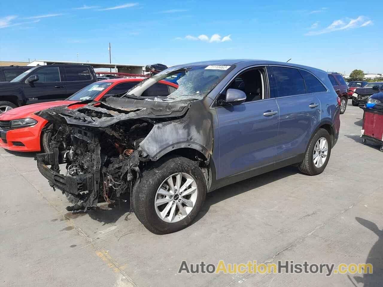 2019 KIA SORENTO L, 5XYPG4A39KG605044