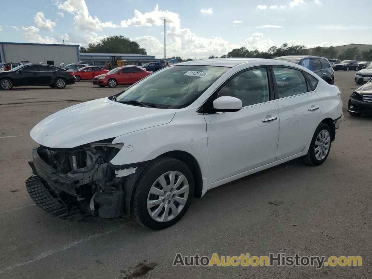 2016 NISSAN SENTRA S, 3N1AB7AP5GY275028