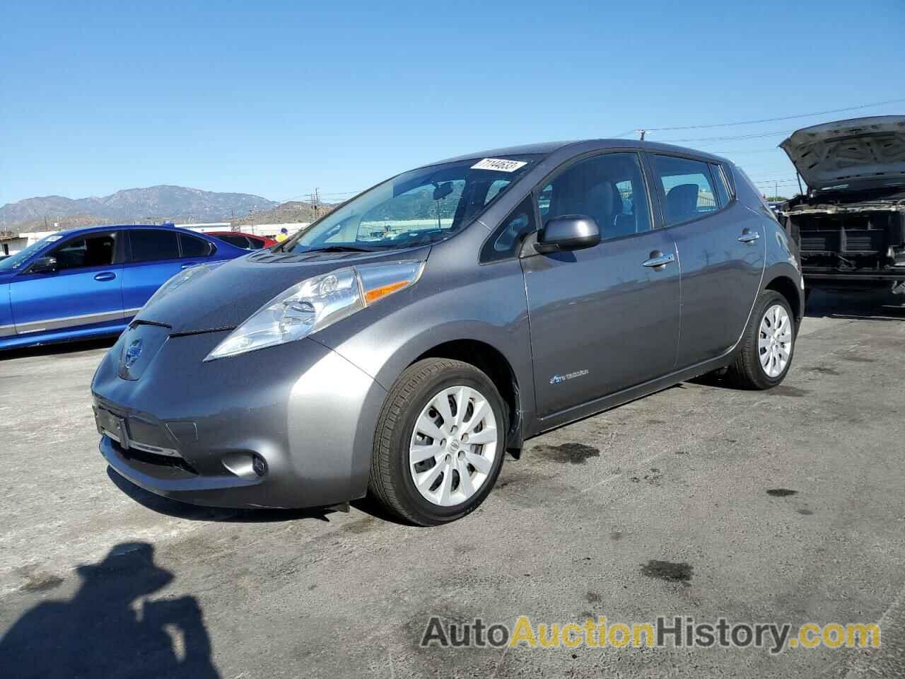 2016 NISSAN LEAF S, 1N4AZ0CP2GC303993