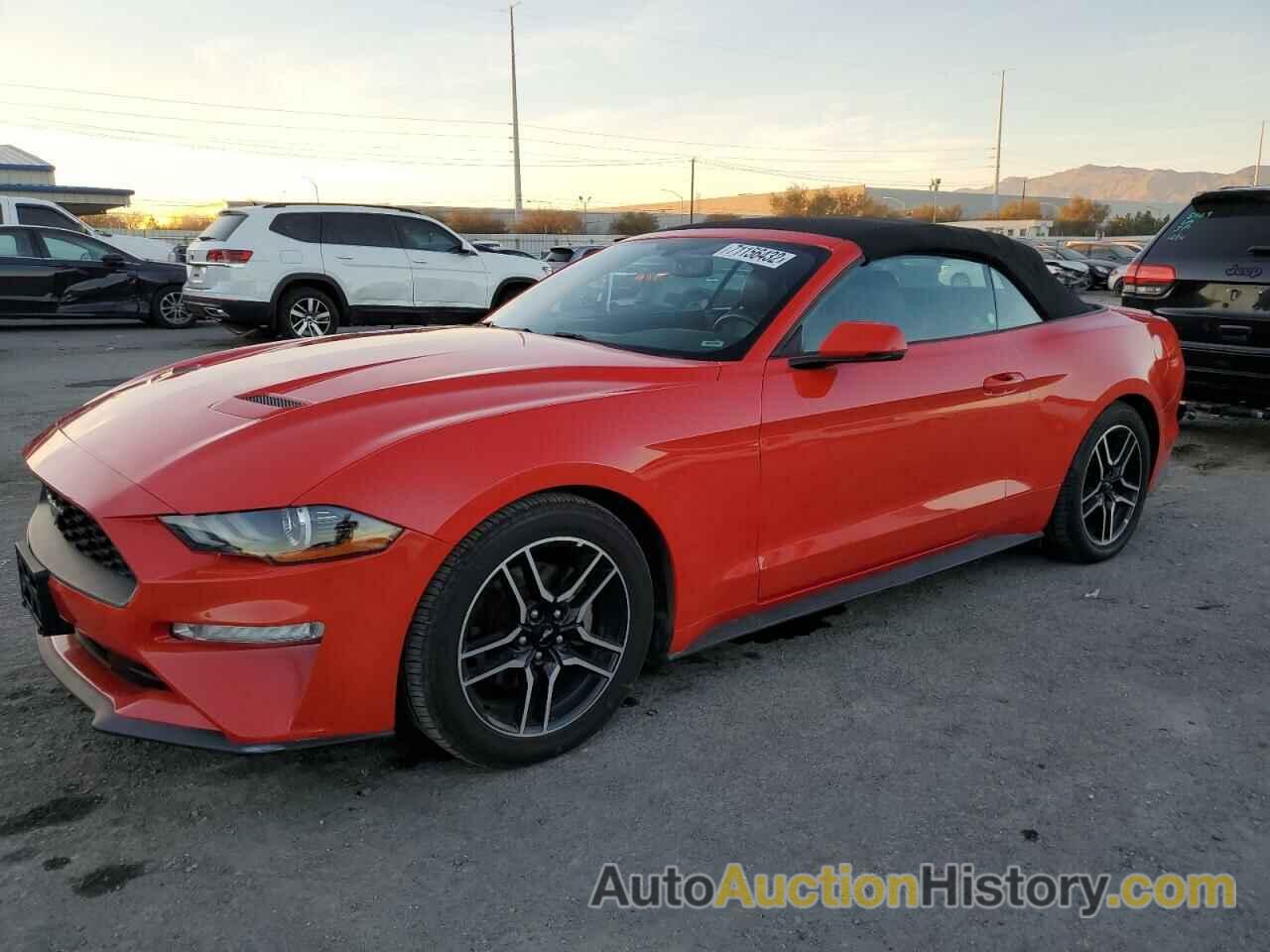 2018 FORD MUSTANG, 1FATP8UH4J5110261