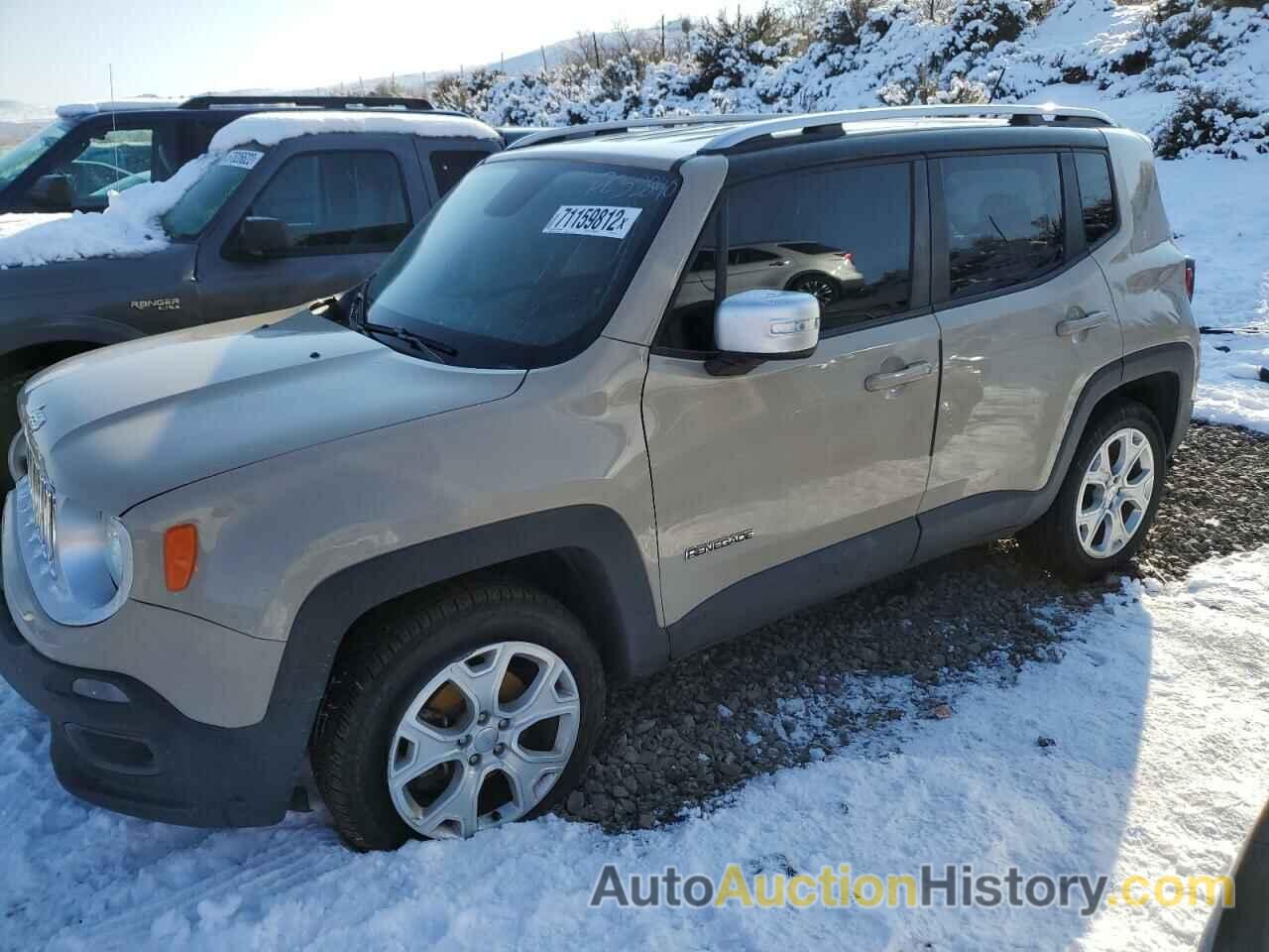 2015 JEEP RENEGADE LIMITED, ZACCJBDT1FPC52840