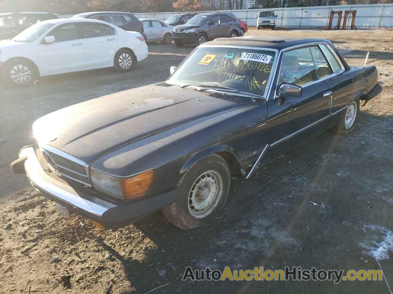 1981 MERCEDES-BENZ 380-CLASS SLC, WDBBA25A8BB001230