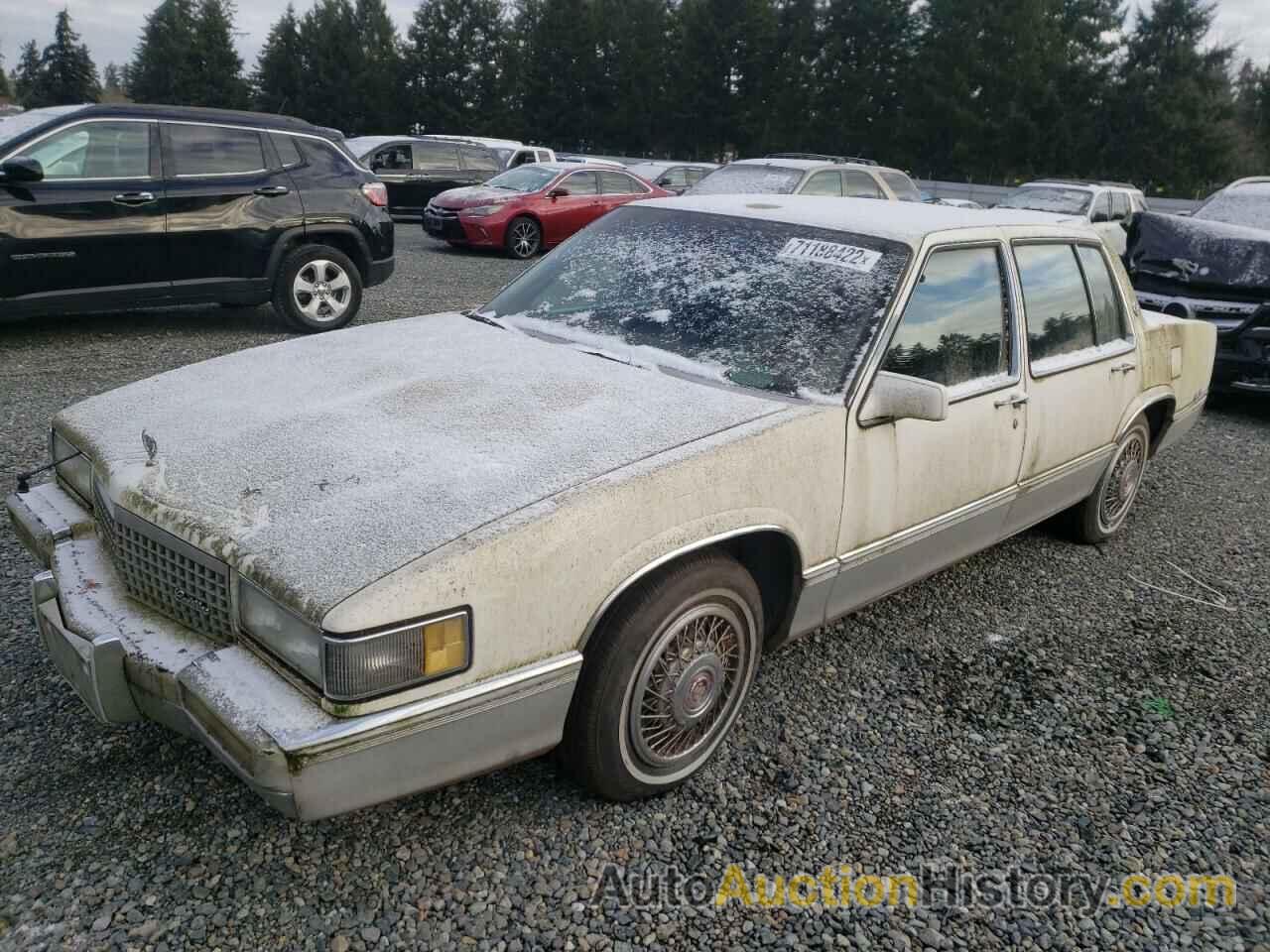 1990 CADILLAC DEVILLE, 1G6CD533XL4286573