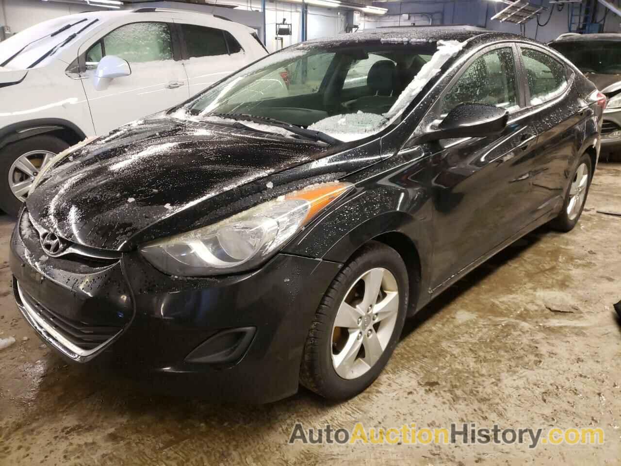 2012 HYUNDAI ELANTRA GLS, 5NPDH4AE7CH151081