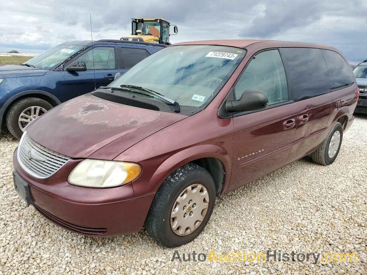 2001 CHRYSLER MINIVAN LX, 2C4GP44G41R154680