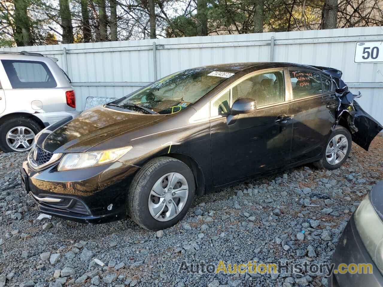 2013 HONDA CIVIC LX, 2HGFB2F54DH561260