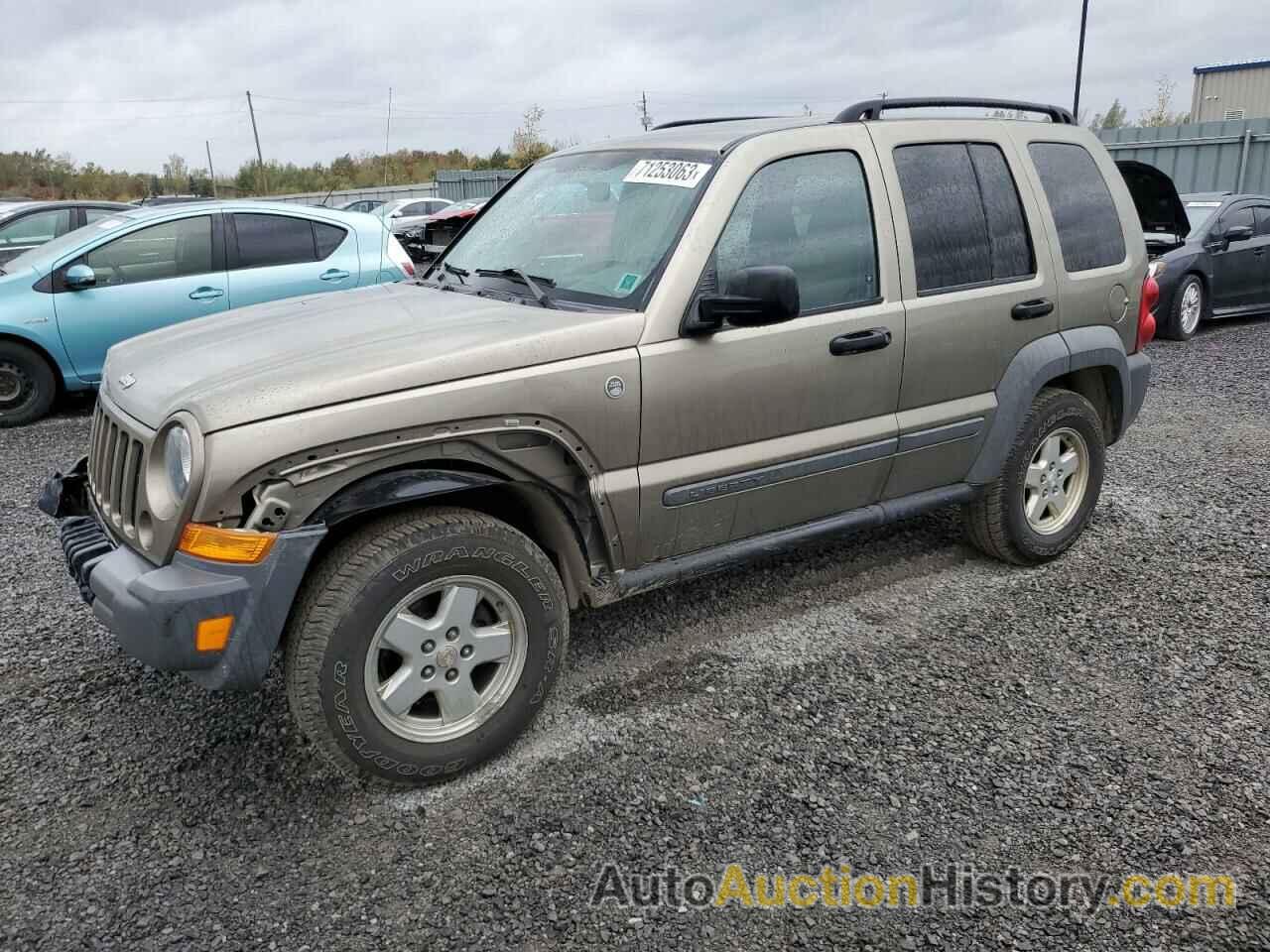 2006 JEEP LIBERTY SPORT, 1J4GL48K66W111199