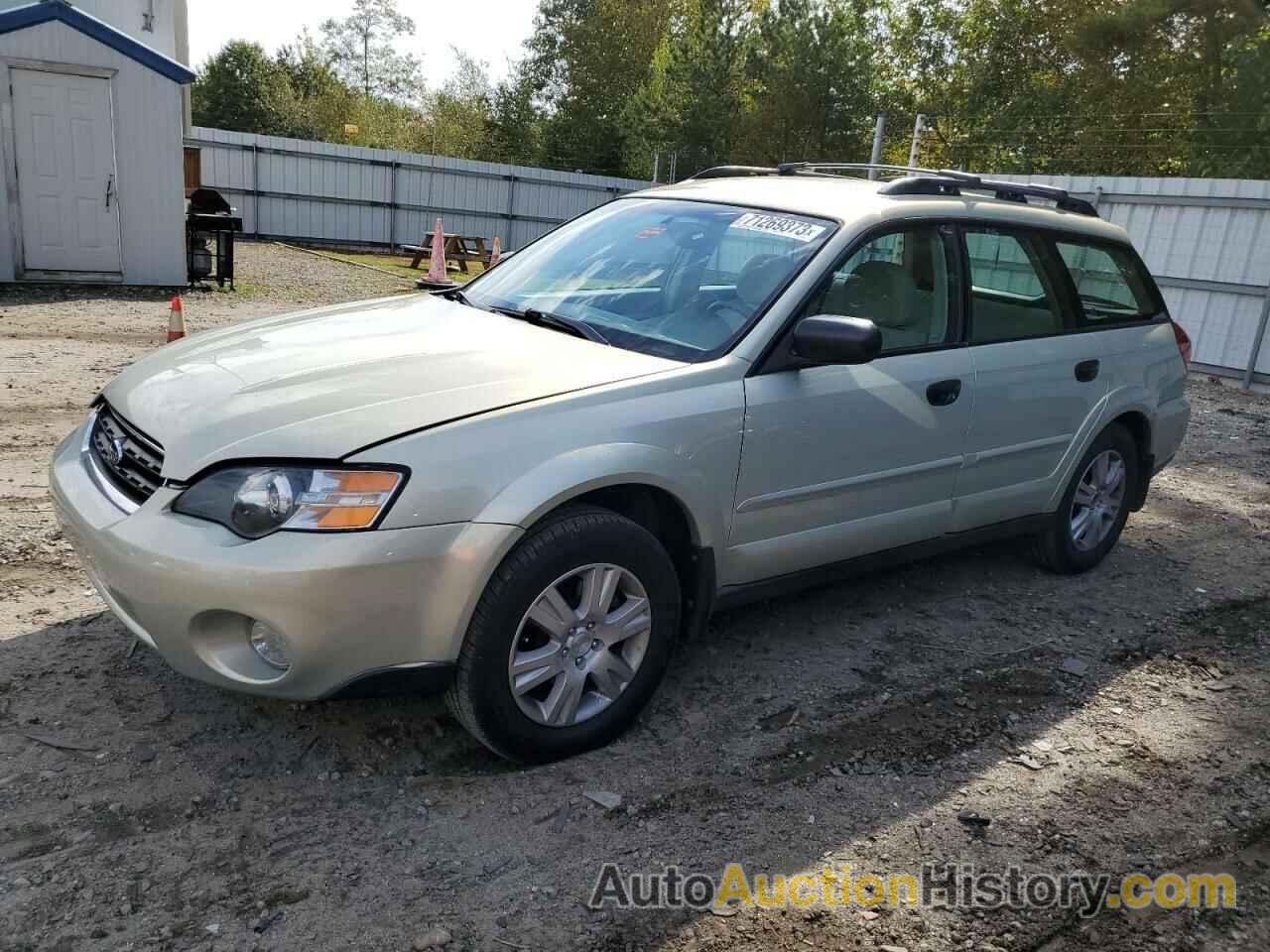 2005 SUBARU LEGACY OUTBACK 2.5I, 4S4BP61C157361246