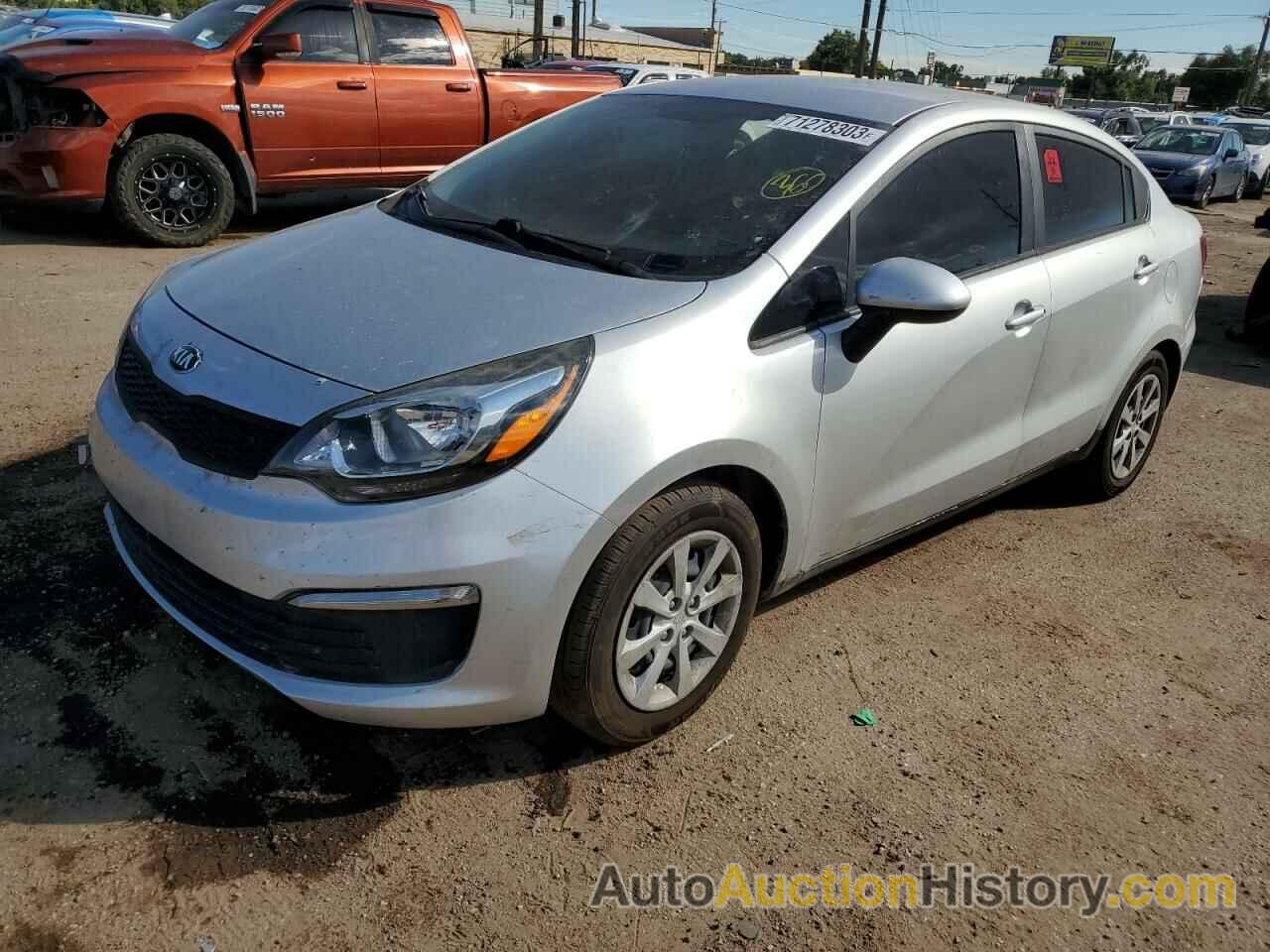 KIA RIO LX, KNADM4A39G6638015