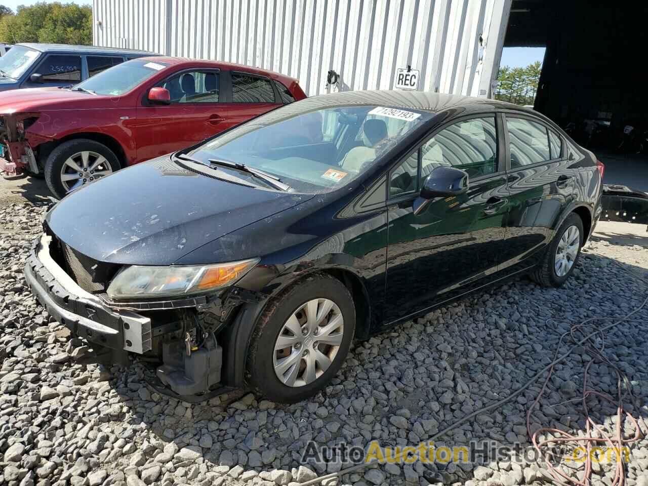 2012 HONDA CIVIC LX, 2HGFB2F5XCH329406