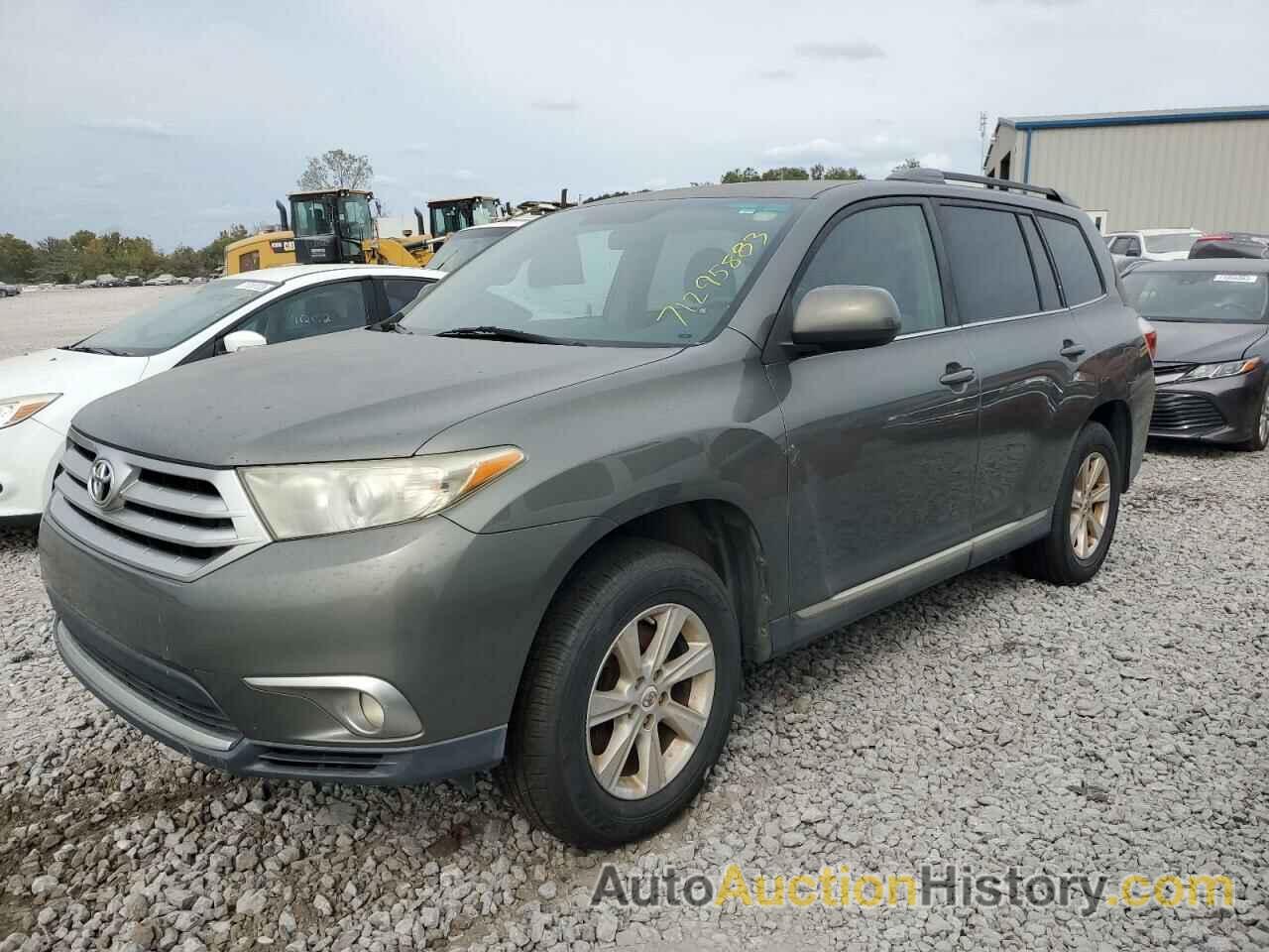 2011 TOYOTA HIGHLANDER BASE, 5TDZA3EH4BS013550