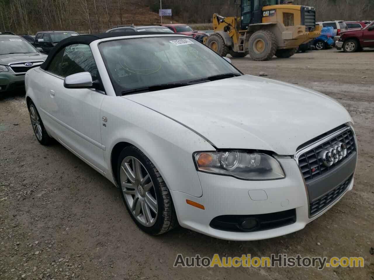 2007 AUDI S4/RS4 QUATTRO CABRIOLET, WUARL48H47K901454