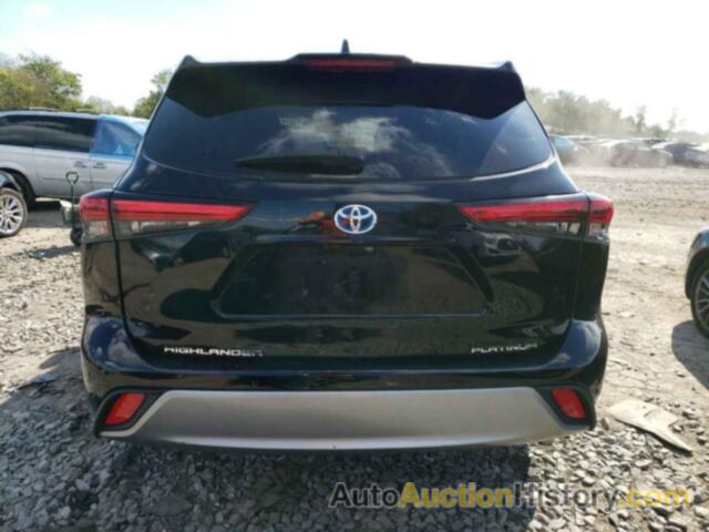 TOYOTA HIGHLANDER HYBRID PLATINUM, 5TDEBRCH1LS006204