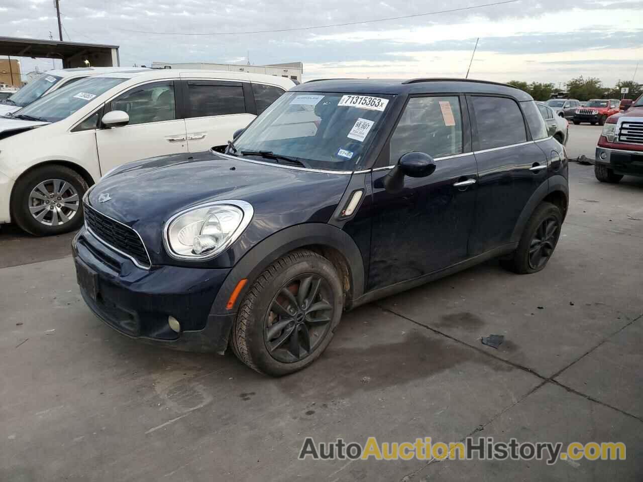 MINI COOPER S COUNTRYMAN, WMWZC3C55DWP21762