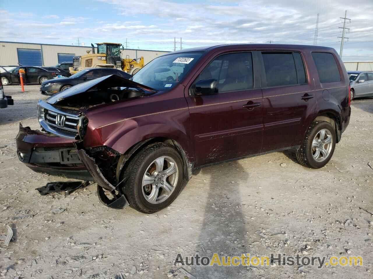 2013 HONDA PILOT EX, 5FNYF3H48DB040537