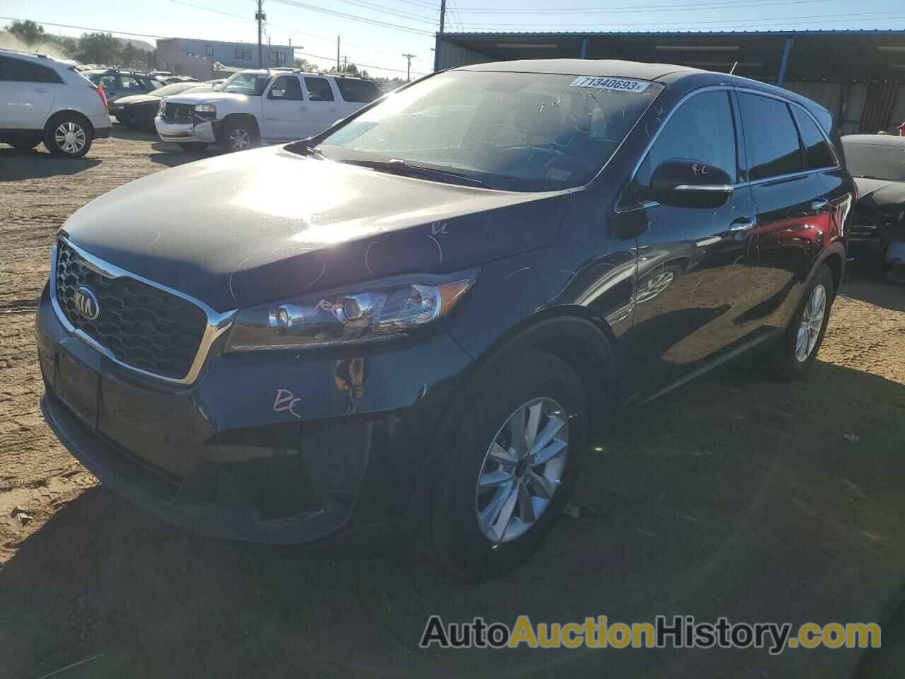 2019 KIA SORENTO LX, 5XYPGDA58KG523565