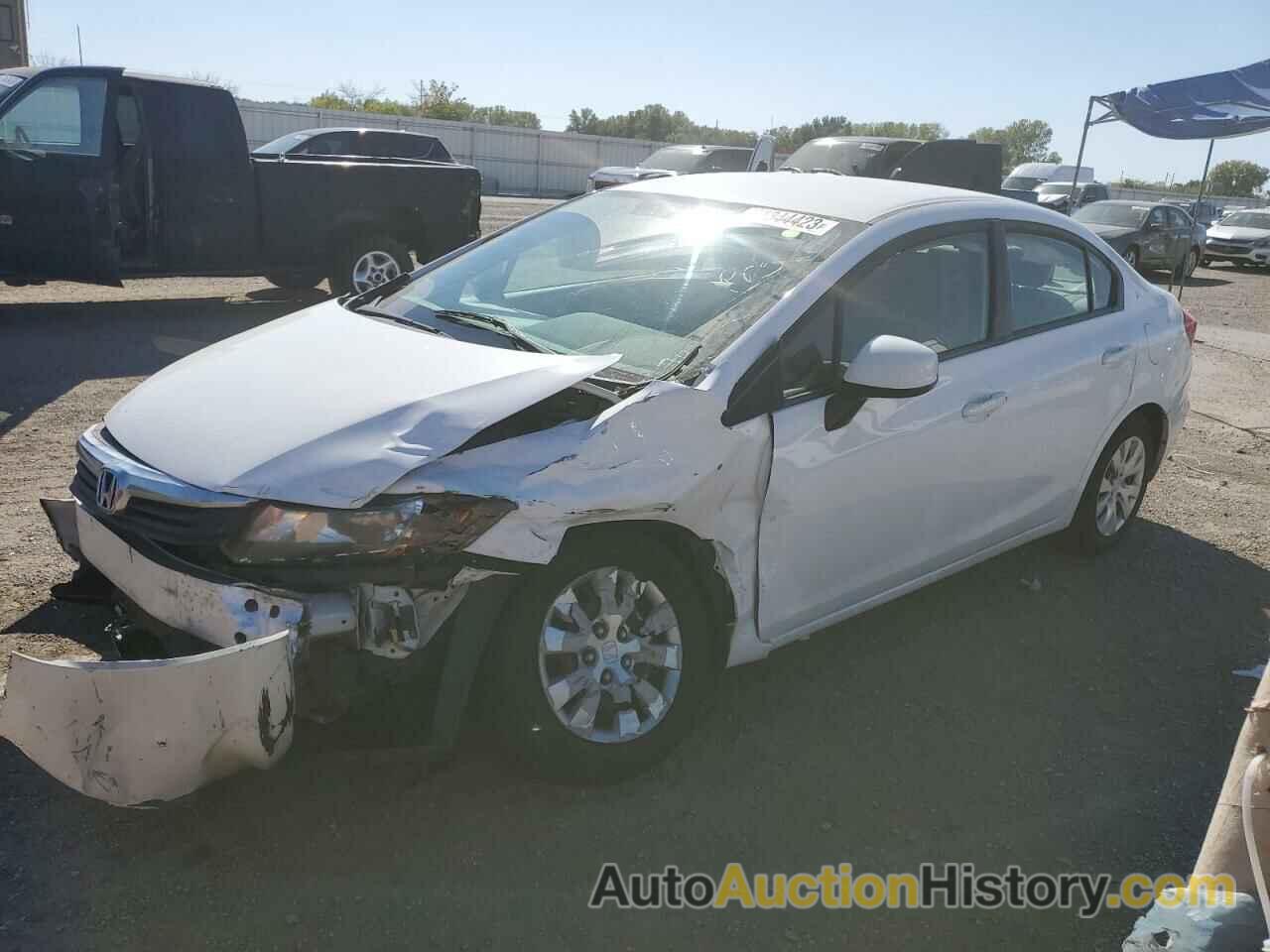 2012 HONDA CIVIC LX, 19XFB2F50CE379712