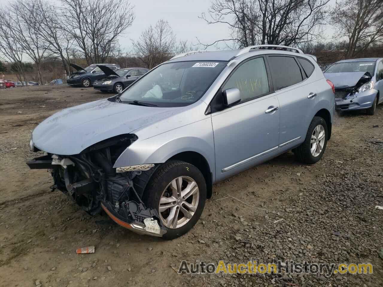 2012 NISSAN ROGUE S, JN8AS5MTXCW270942