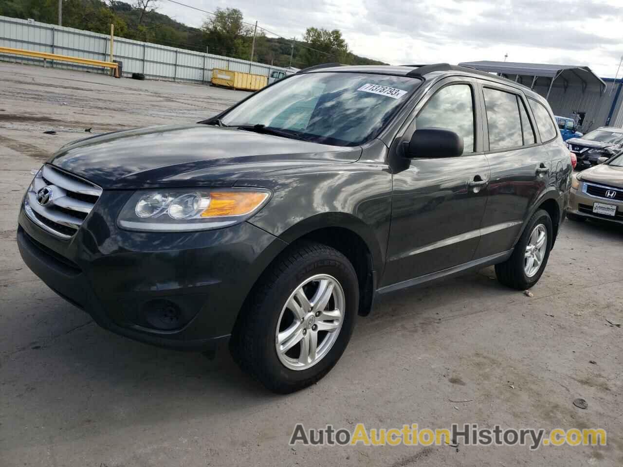 2012 HYUNDAI SANTA FE GLS, 5XYZG3AB1CG134924