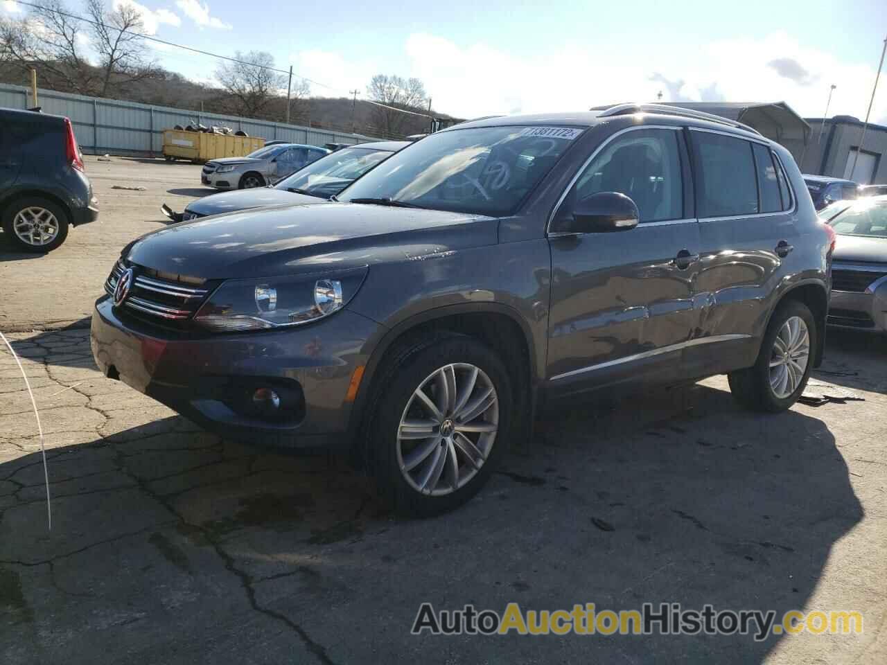 2014 VOLKSWAGEN TIGUAN S, WVGBV3AX9EW544813