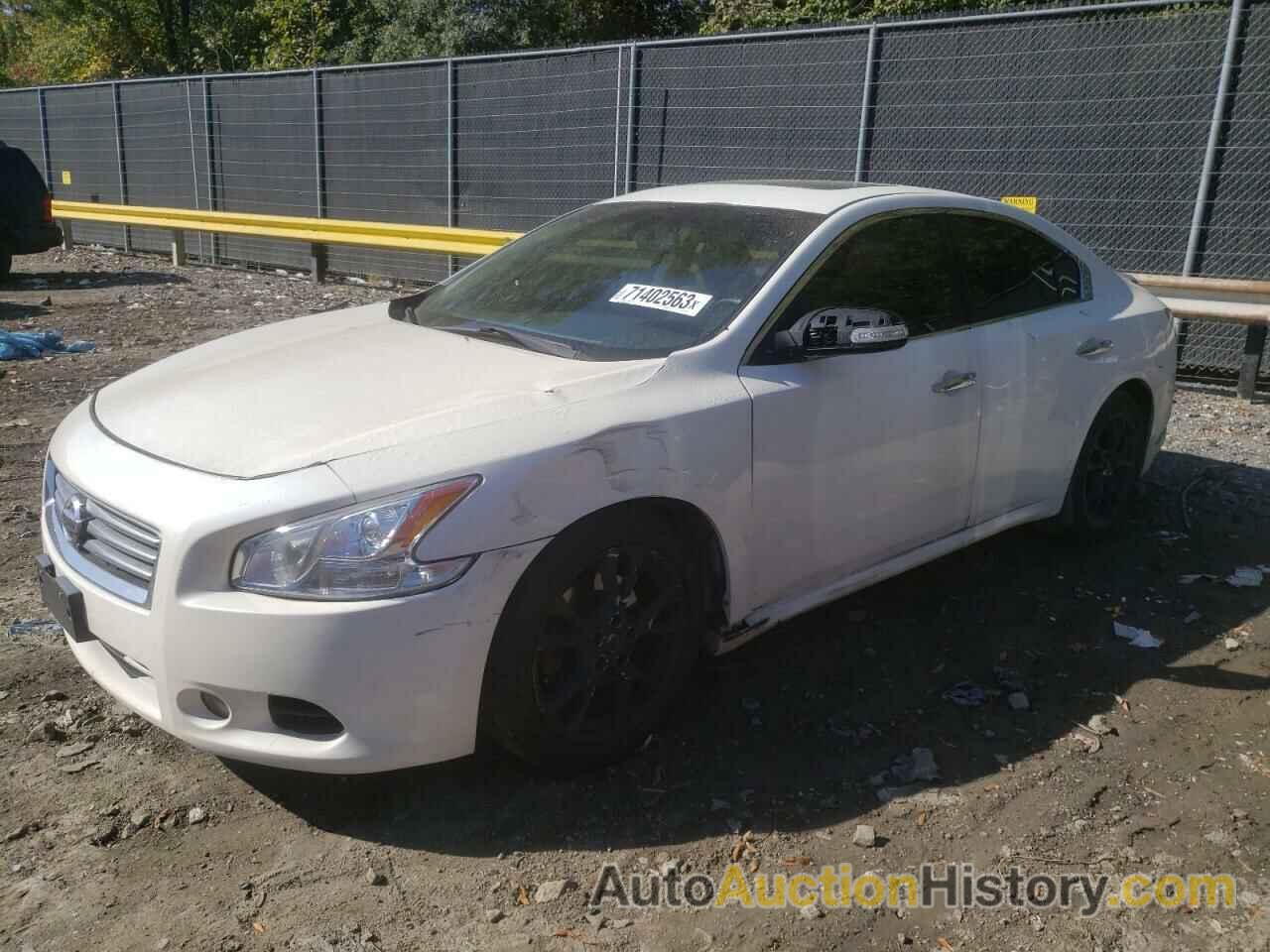 2012 NISSAN MAXIMA S, 1N4AA5AP5CC867395