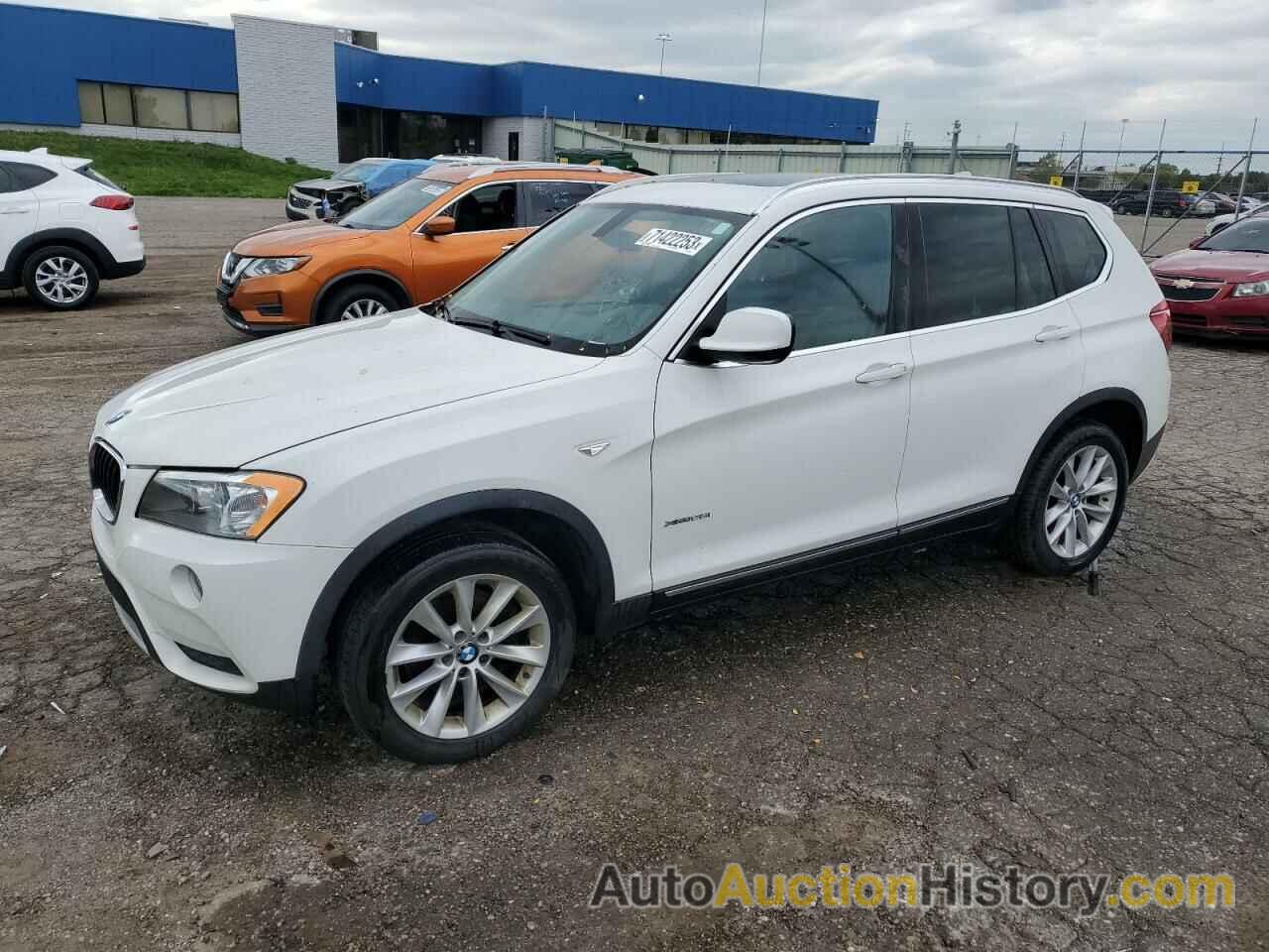 2013 BMW X3 XDRIVE28I, 5UXWX9C59D0A10356