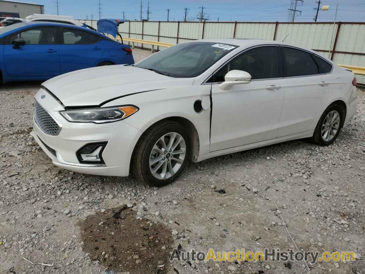 2019 FORD FUSION TITANIUM, 3FA6P0SU5KR198279