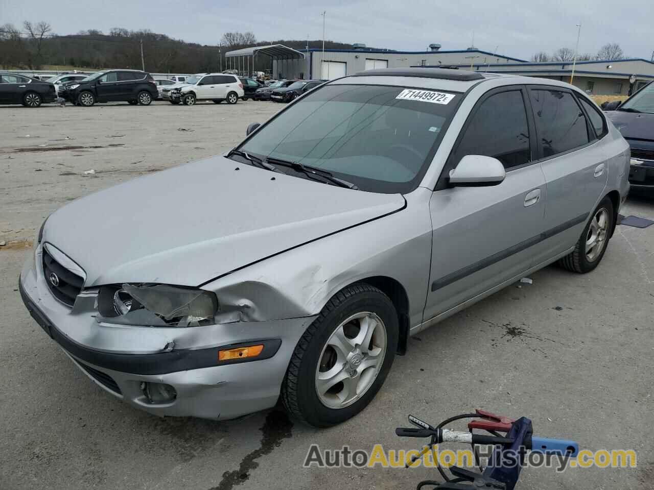 2003 HYUNDAI ELANTRA GLS, KMHDN55D83U082192