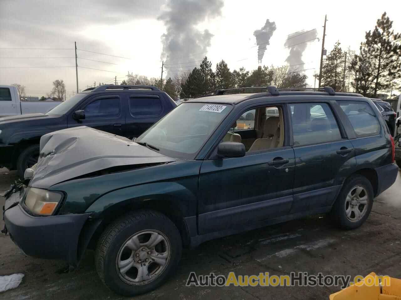 2005 SUBARU FORESTER 2.5X, JF1SG63655H714650