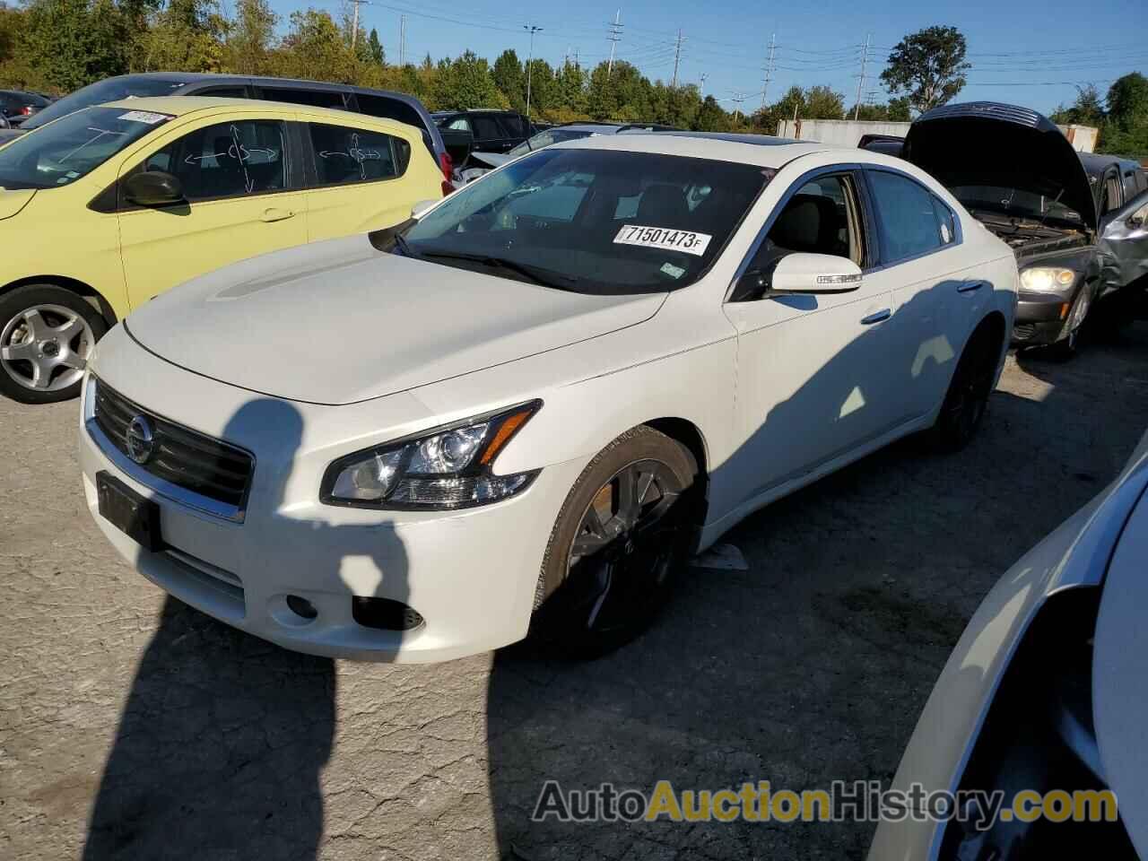 2014 NISSAN MAXIMA S, 1N4AA5AP7EC494167