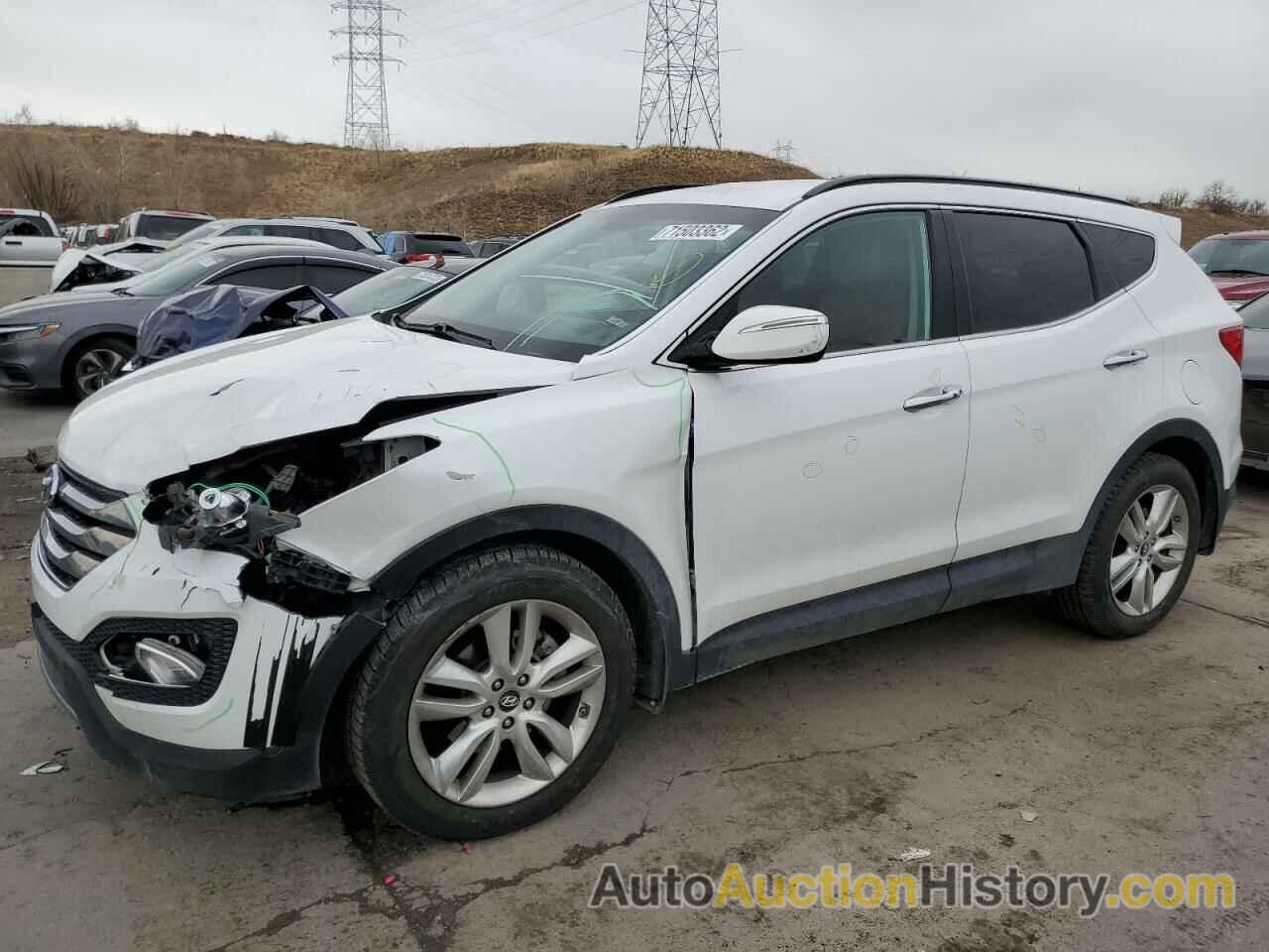 2013 HYUNDAI SANTA FE, 5XYZUDLA3DG019973