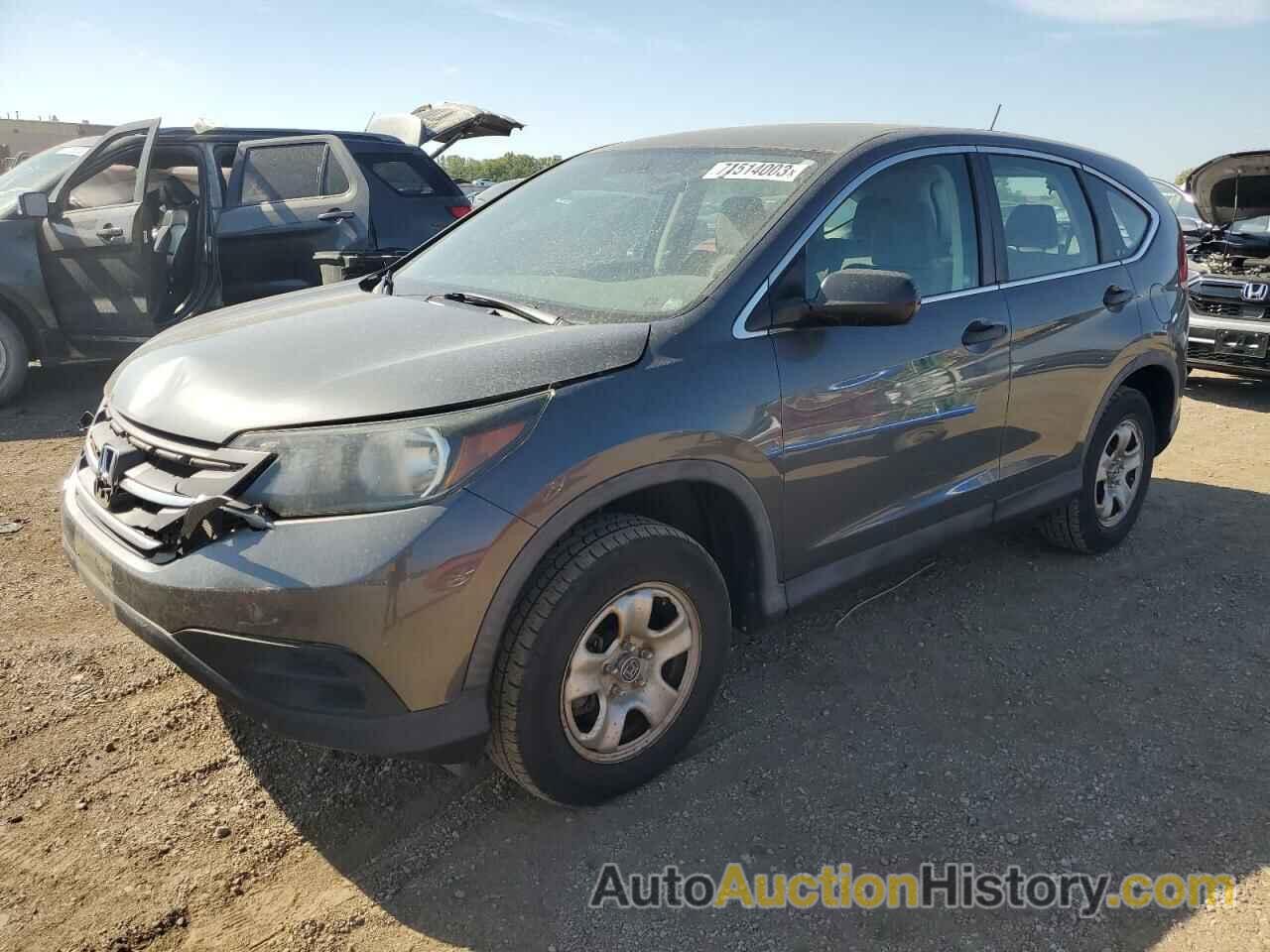 2012 HONDA CRV LX, 5J6RM4H39CL076850