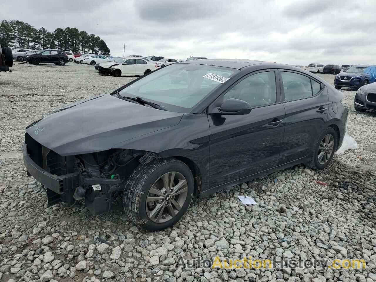 2018 HYUNDAI ELANTRA SEL, 5NPD84LF7JH235016