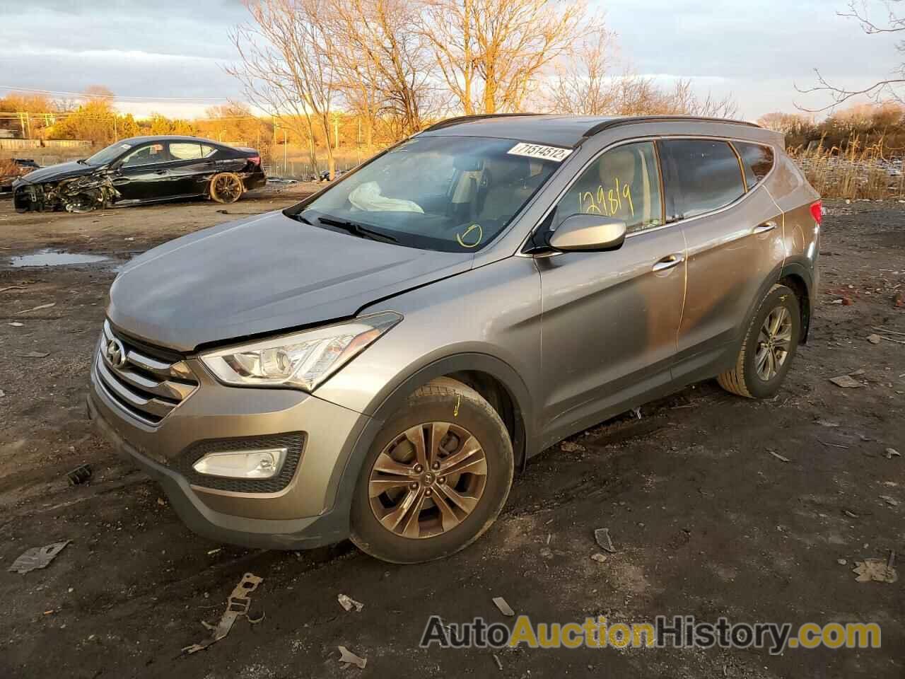 2014 HYUNDAI SANTA FE, 5XYZUDLB9EG187515