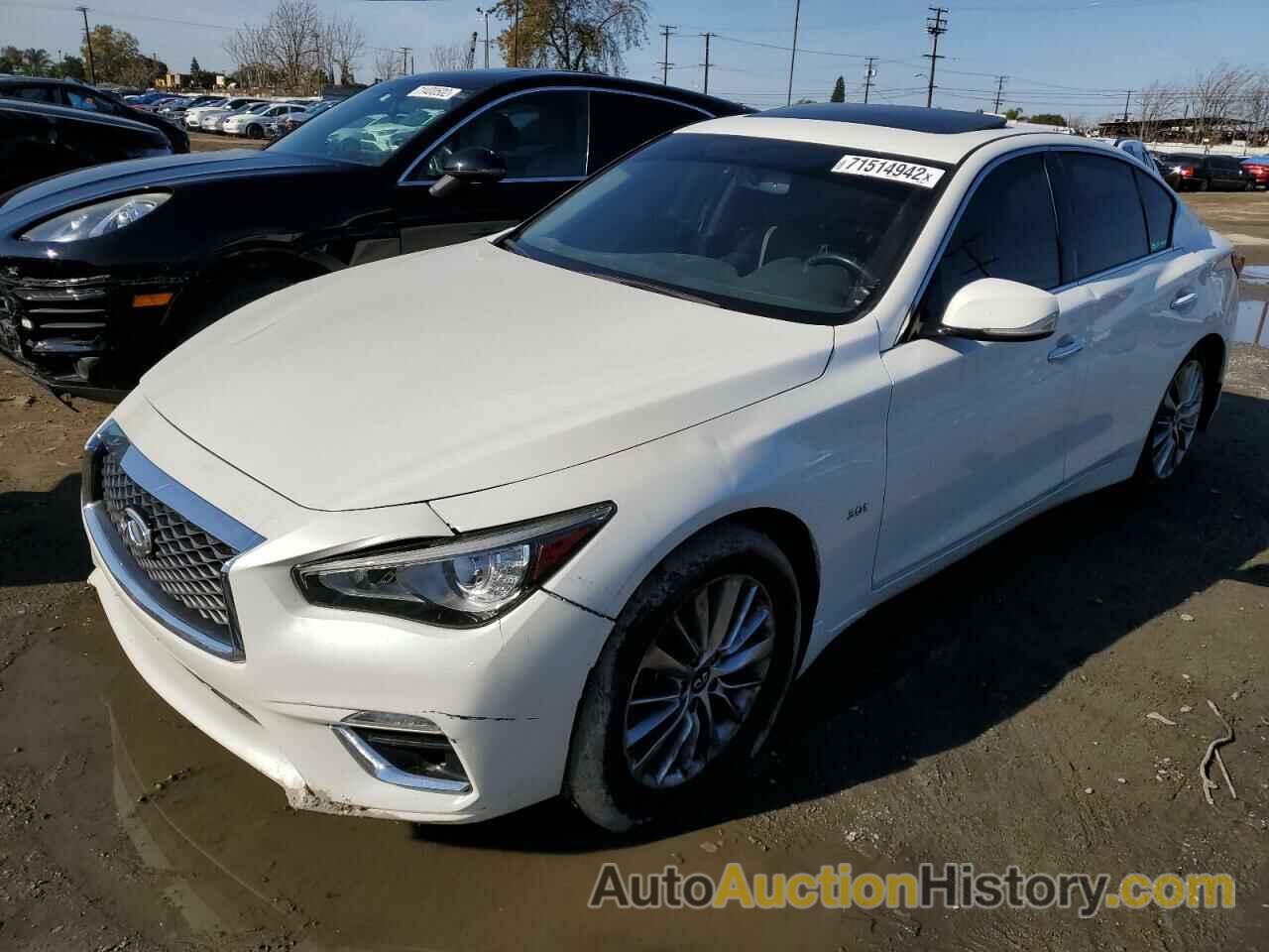 2018 INFINITI Q50 LUXE, JN1EV7AP0JM366730