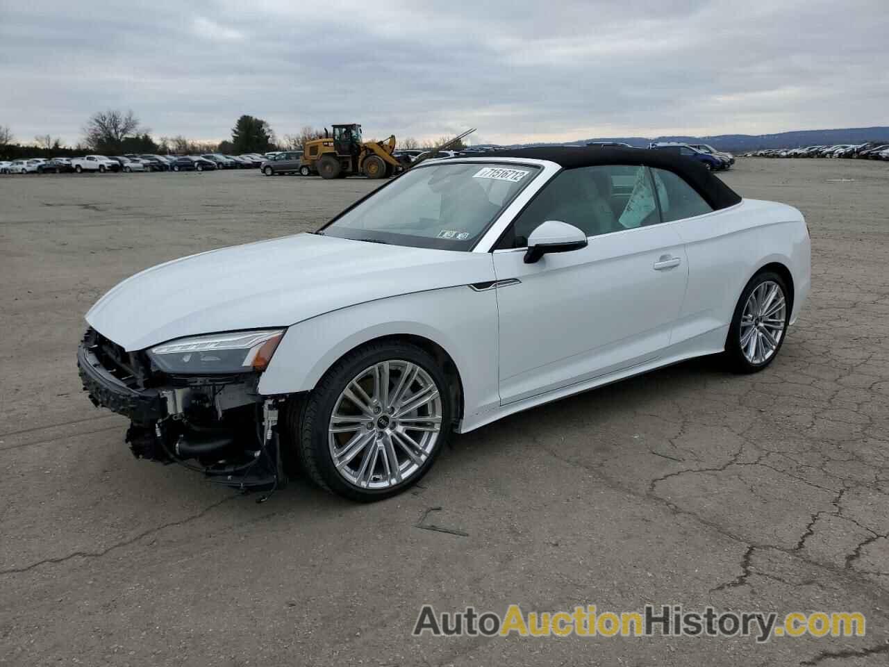 2022 AUDI A5 PREMIUM PLUS 45, WAUWAGF55NN001459