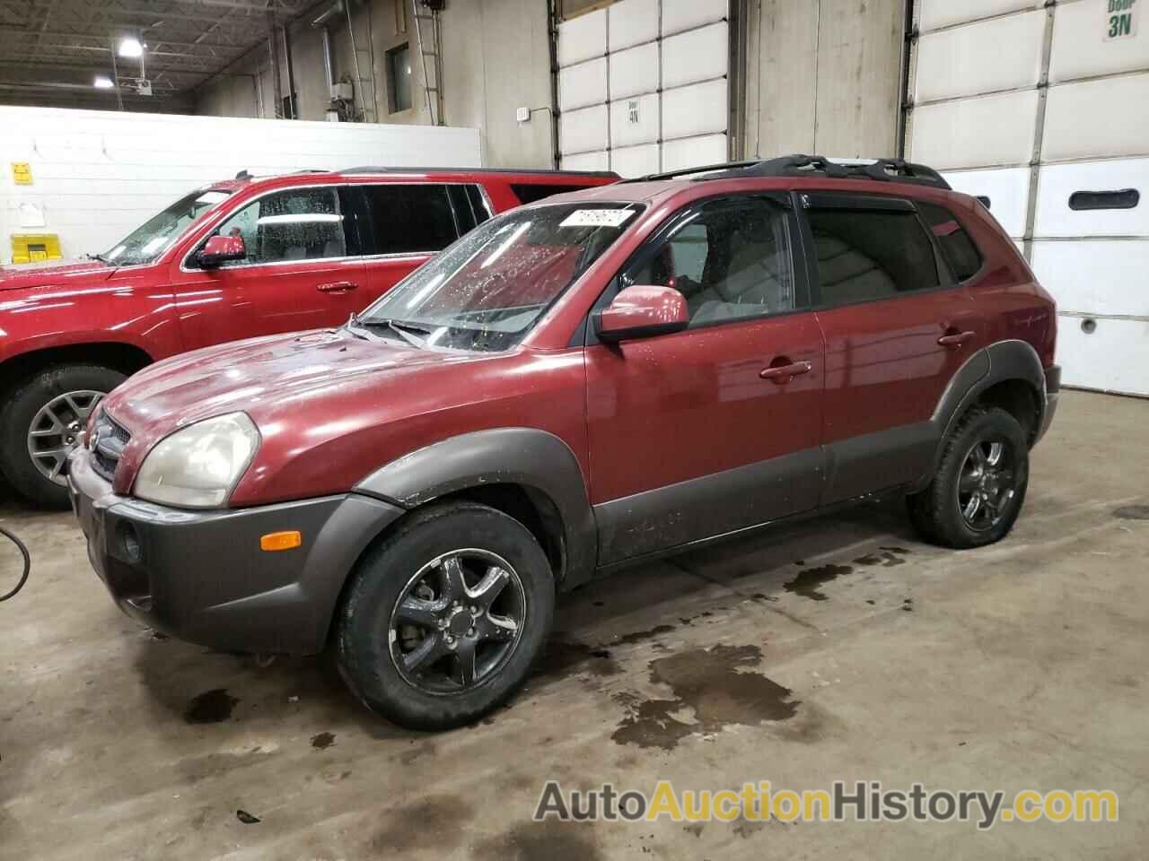 2005 HYUNDAI TUCSON GLS, KM8JN72D45U065167