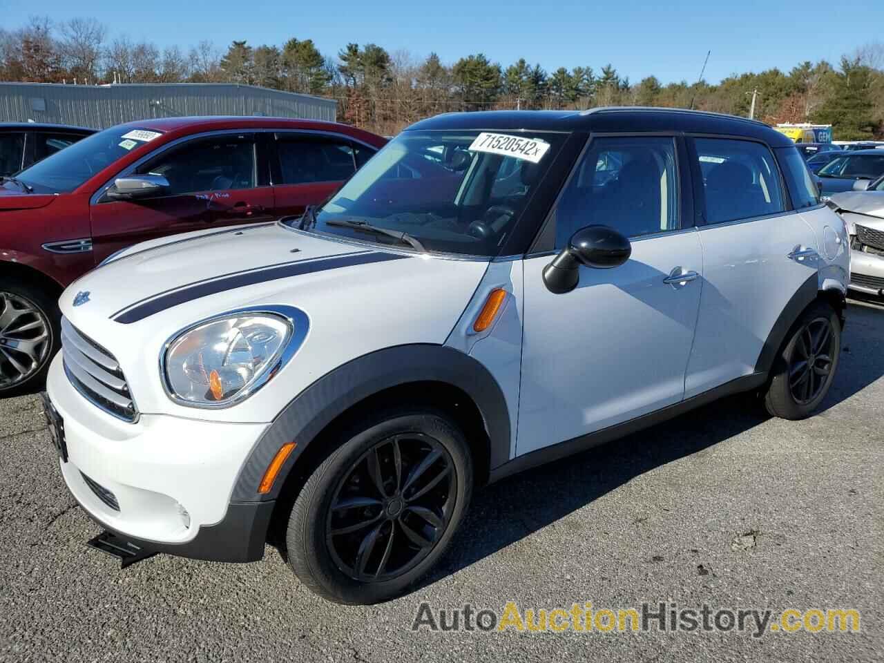 2012 MINI COOPER COUNTRYMAN, WMWZB3C54CWM04427