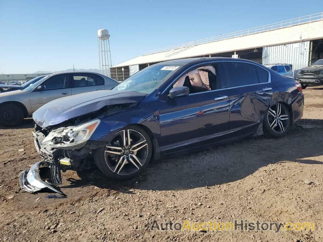 2017 HONDA ACCORD SPORT, 1HGCR2F5XHA216317