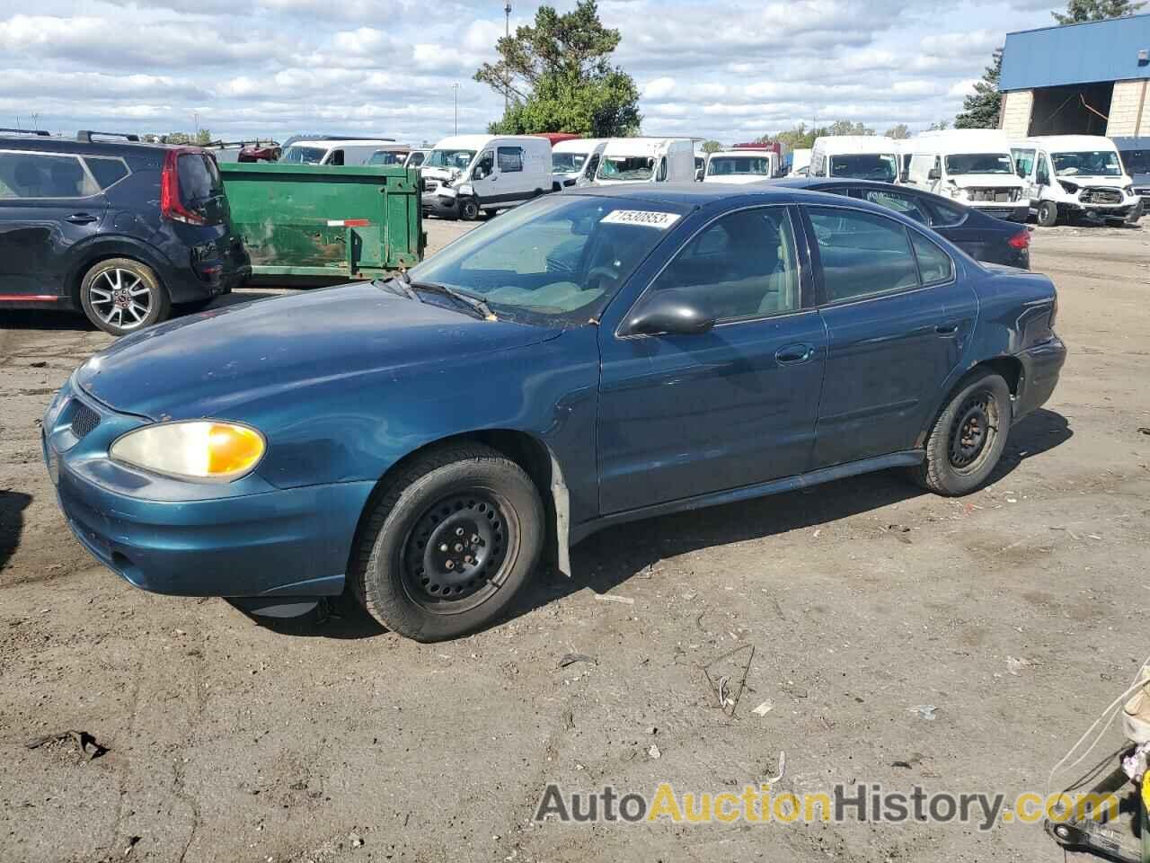 2003 PONTIAC GRANDAM SE, 1G2NE52F23C258694