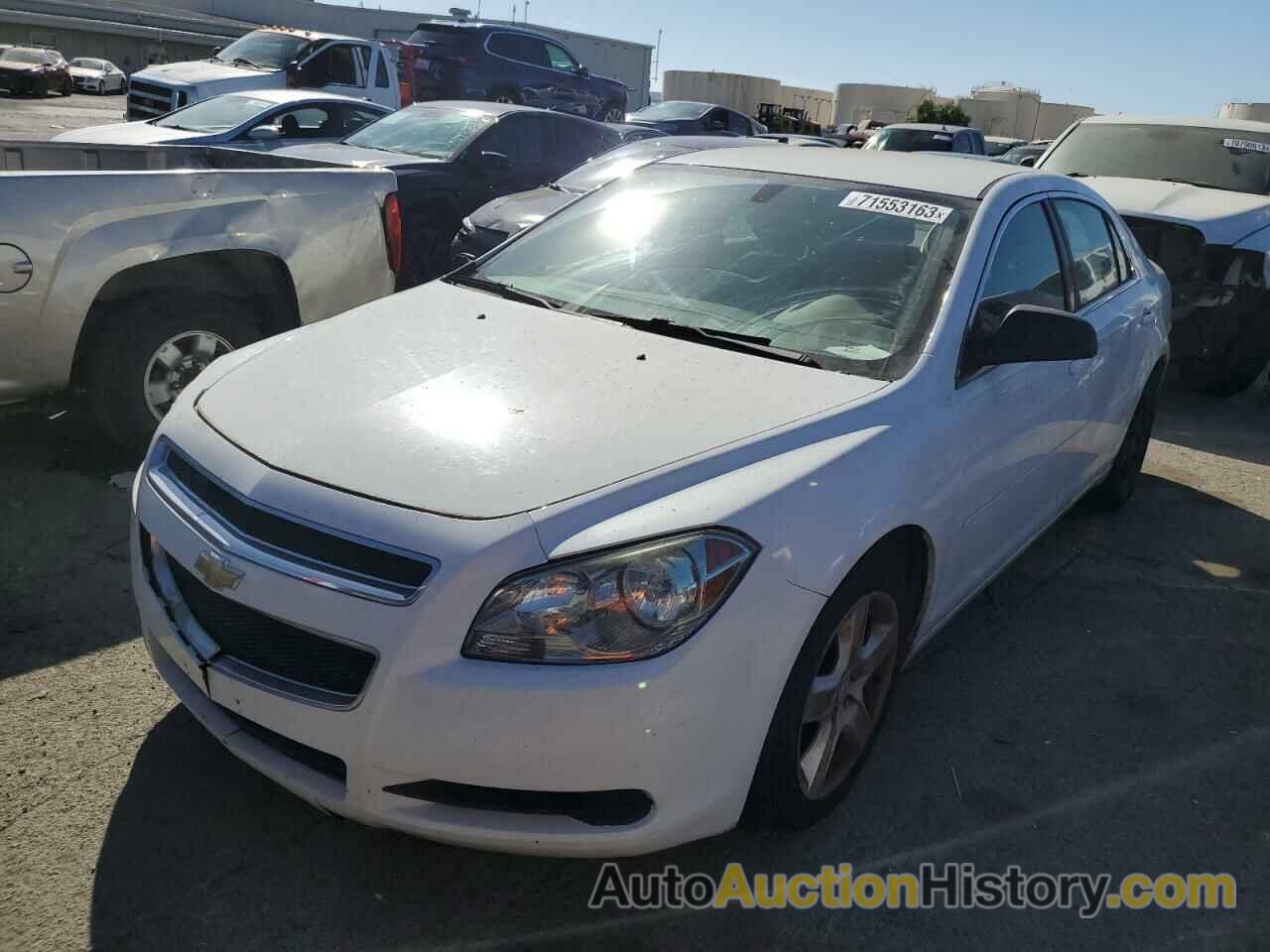 2012 CHEVROLET MALIBU LS, 1G1ZA5E07CF396156