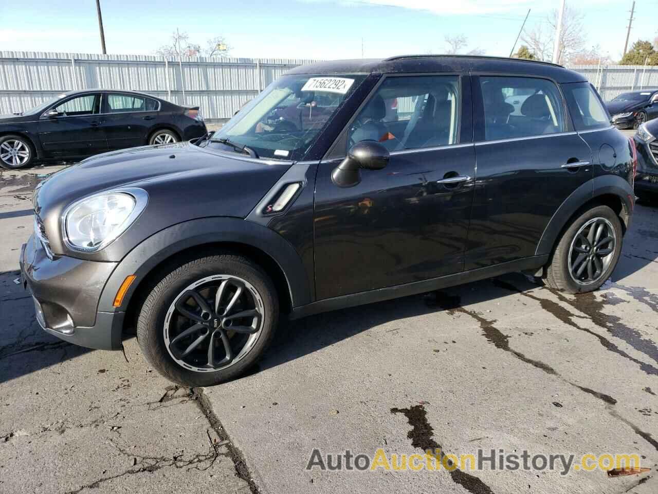 2016 MINI COOPER S COUNTRYMAN, WMWZC3C54GWT07232