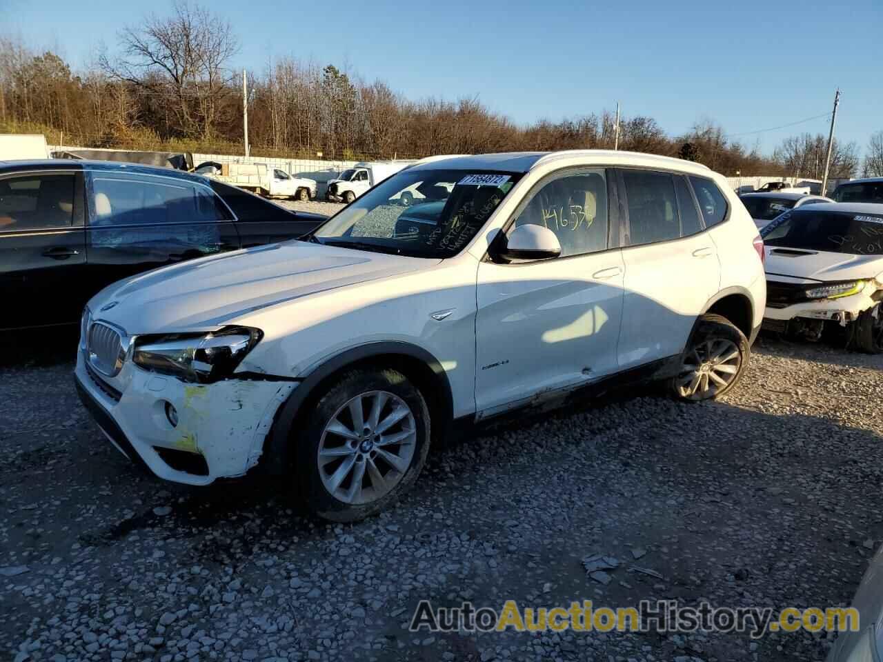 2017 BMW X3 SDRIVE28I, 5UXWZ7C34H0V89725