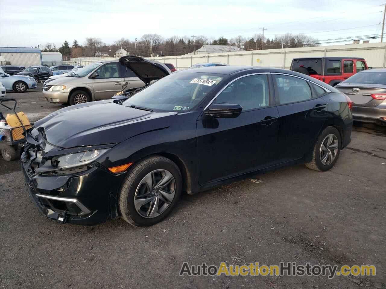 2019 HONDA CIVIC LX, 2HGFC2F65KH511521