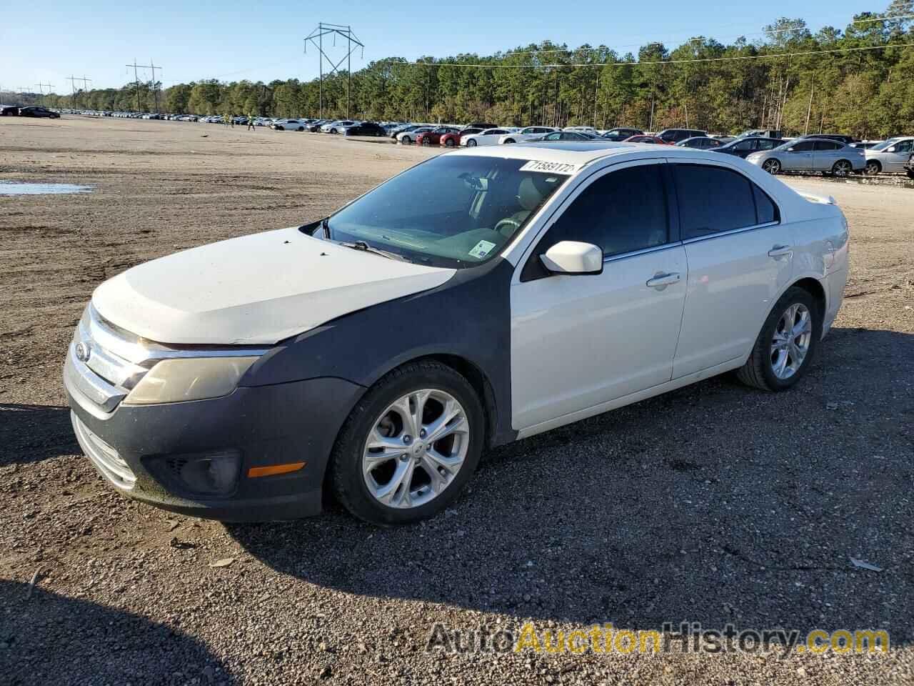 2012 FORD FUSION SE, 3FAHP0HA1CR103174