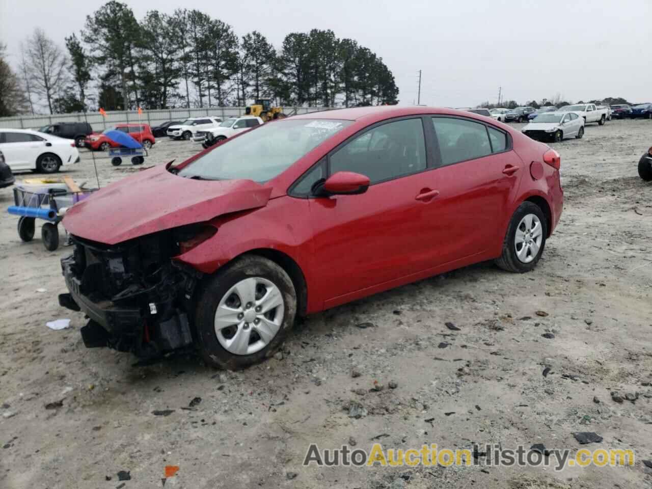 2016 KIA FORTE LX, KNAFK4A61G5485029