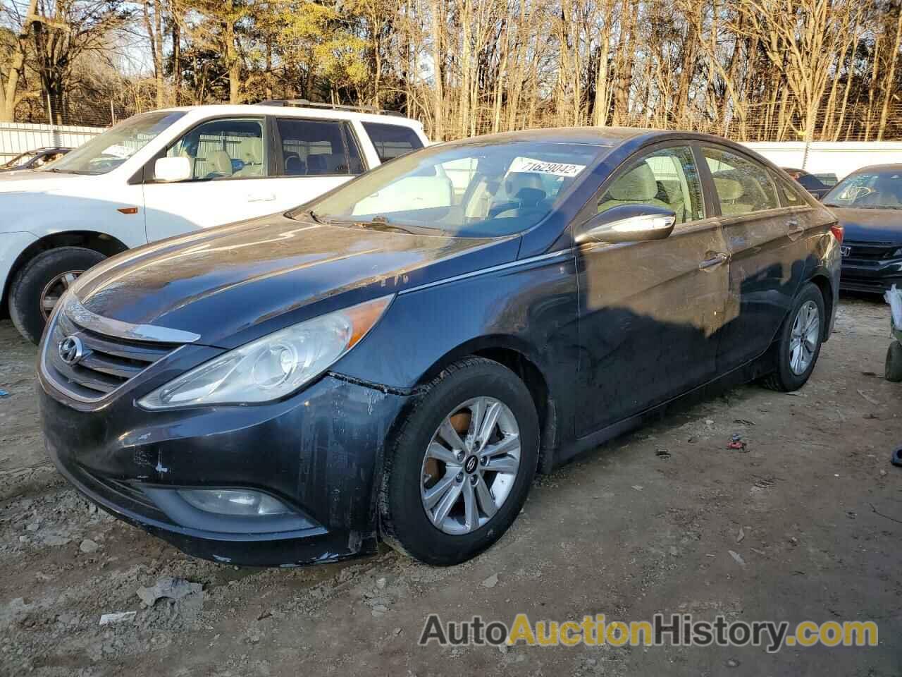 2014 HYUNDAI SONATA GLS, 5NPEB4AC7EH850962